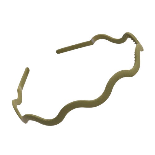 Green plastic headband