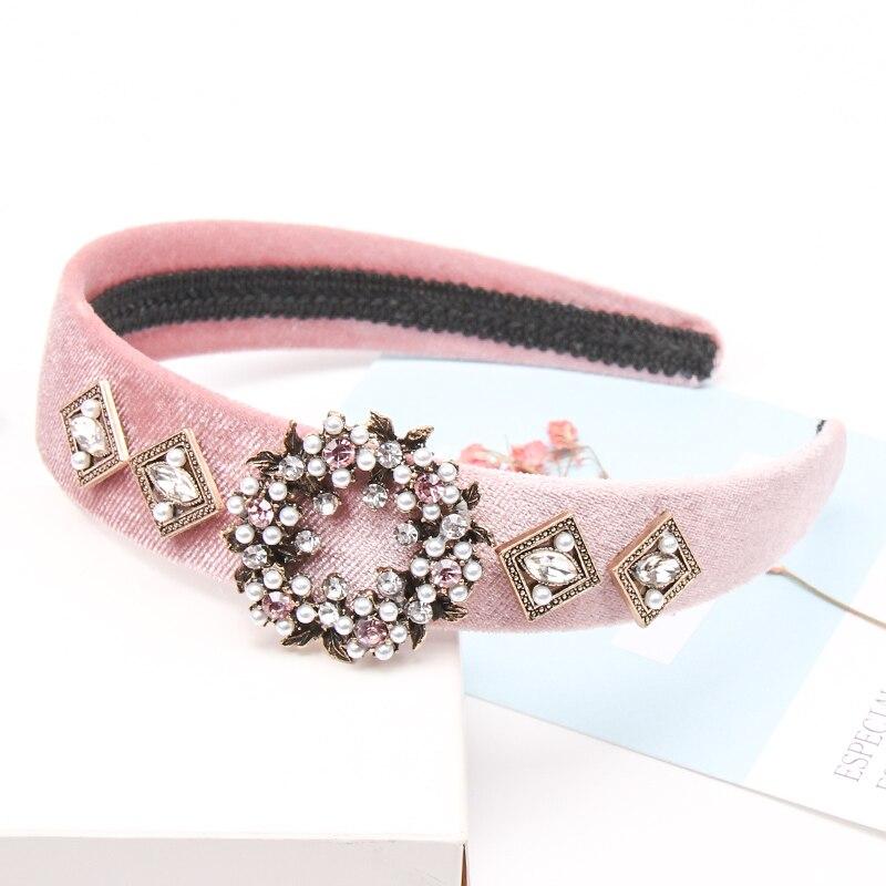 Light pink flower headband