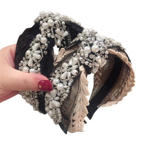 pearl headbands for wedding