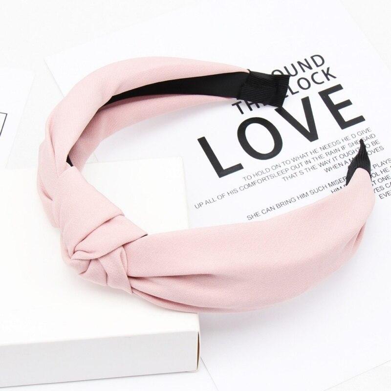 pink cotton headbands