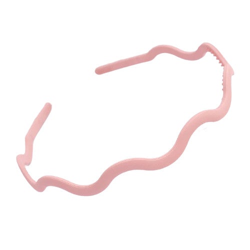 pink plastic headband