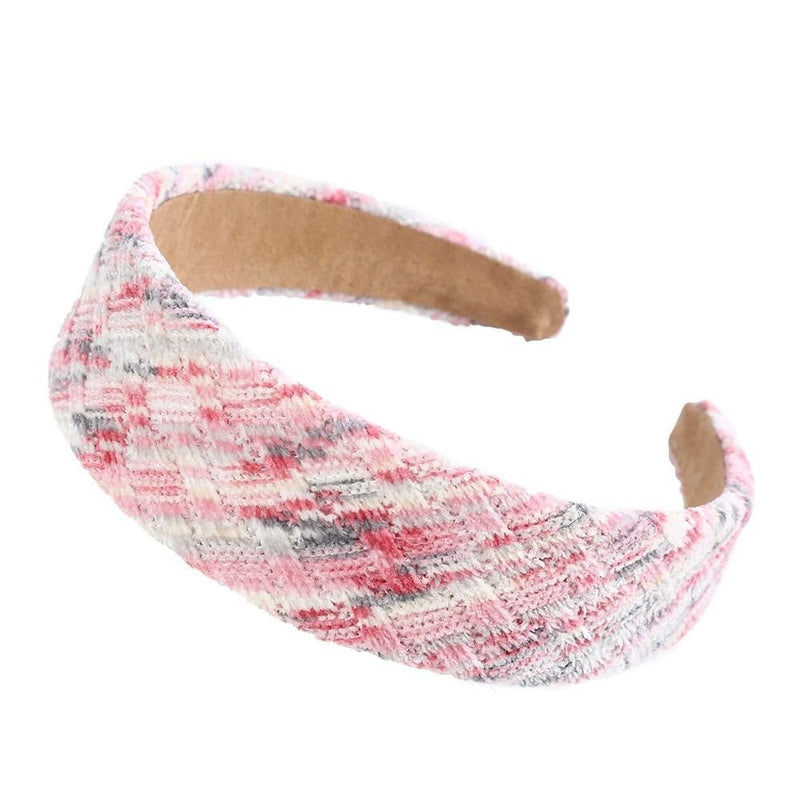Pink winter headband