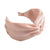 powdered pink headband