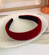 red velvet headband