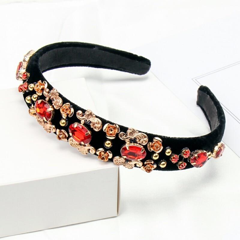 Rose gold bridal headband