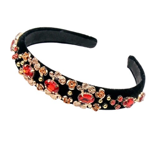 Rose gold bridal headband