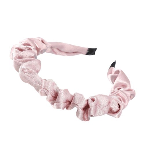Satin scrunchie headband
