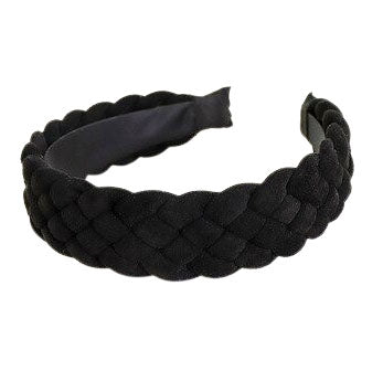 Padded braided headband